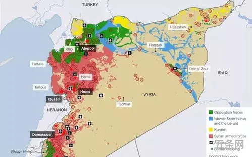 叙利亚冲突各方势力分布(叙利亚四股力量谁最大)