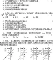 物理题目初二(初二物理经典题20道)