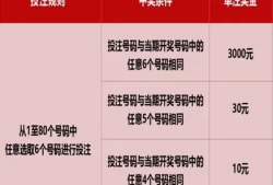 快乐8中奖规则和奖金表格迭三(11选五中奖规则及奖金)