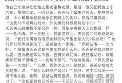 我的爸爸作文300字四年级上册(我的爸爸作文免费450字)