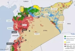 叙利亚冲突各方势力分布(叙利亚四股力量谁最大)